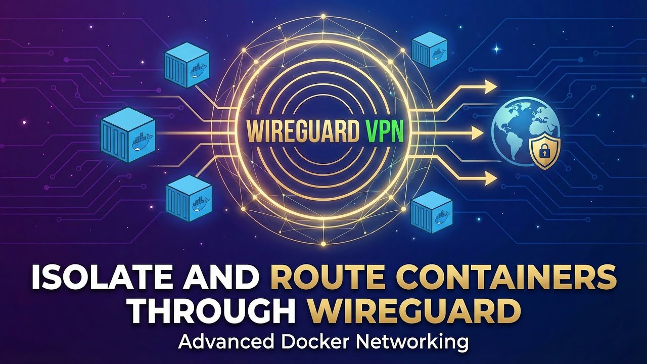 Маршрутизация контейнеров через WireGuard &mdash; расширенные сетевые возможности Docker