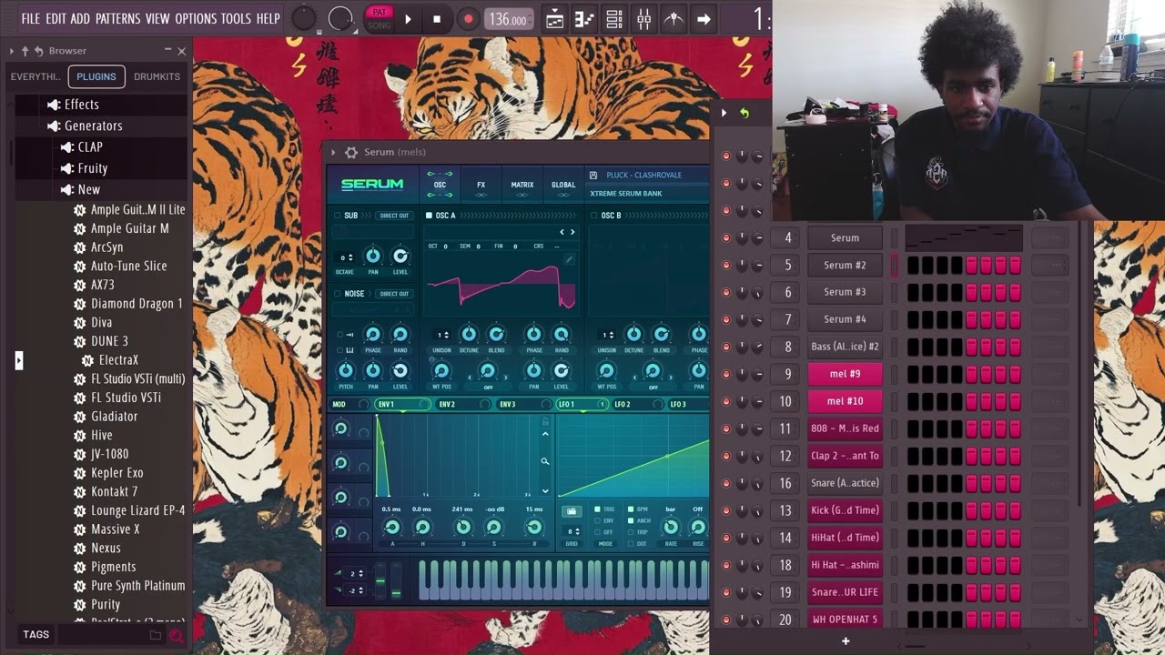 how i make crystal castles inspired beats for che (sayso says tutorial)
