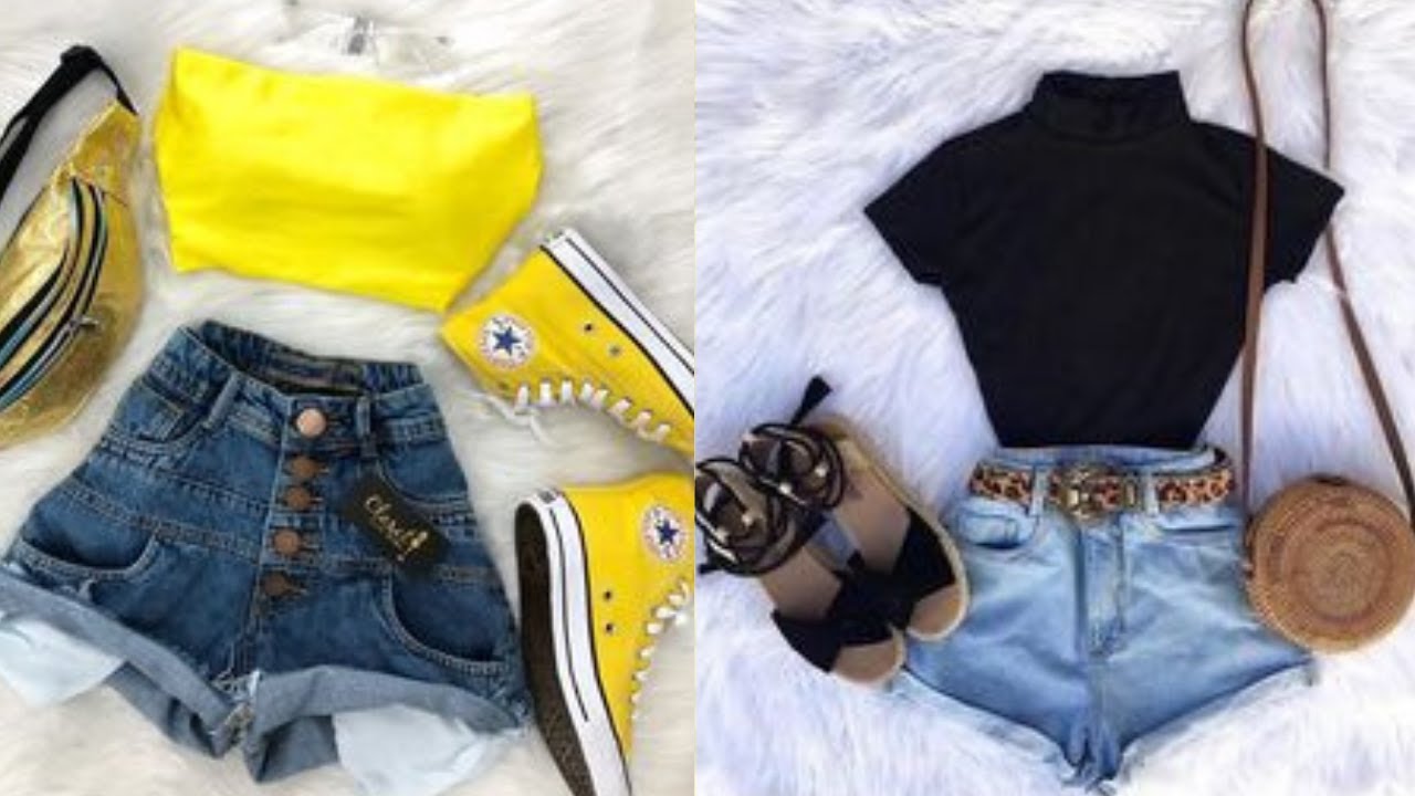 50 LOOKS TUMBLR COM SHORT JEANS I MODA I FASHION I OUTFIT I  I DIDA OLIVER