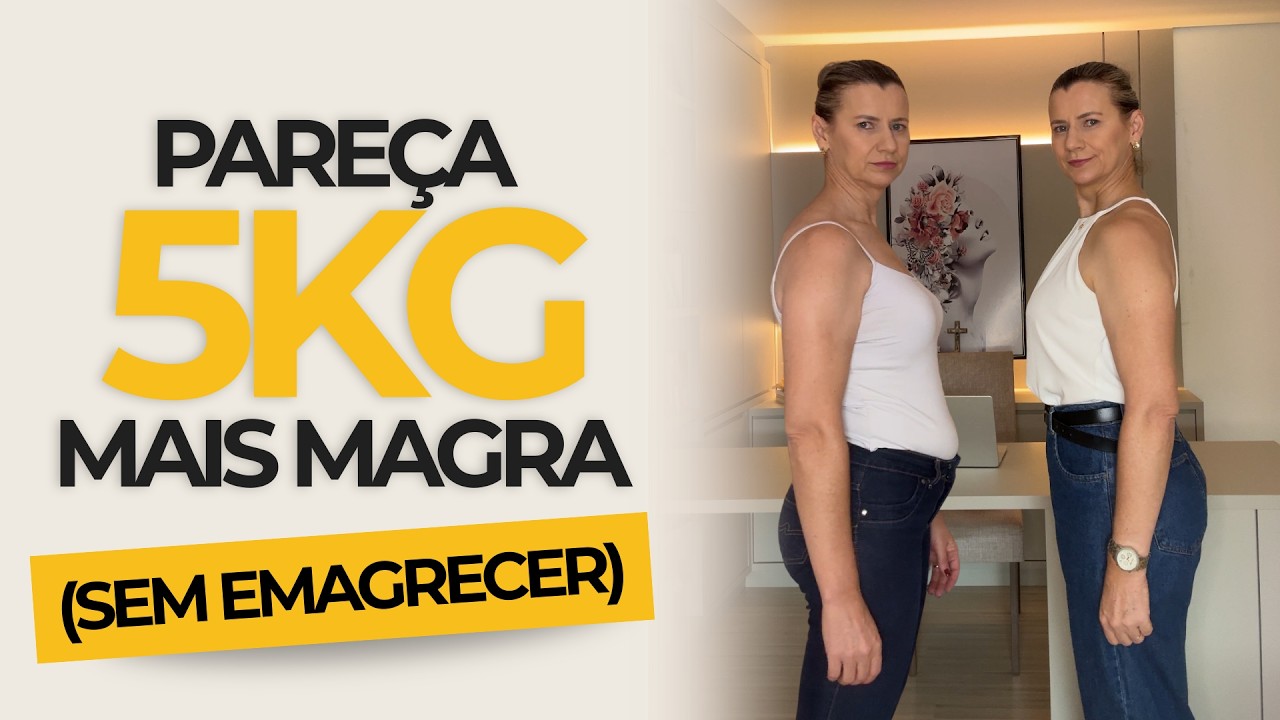 5 SEGREDOS para DISFARÇAR a BARRIGA instantaneamente (sem emagrecer)