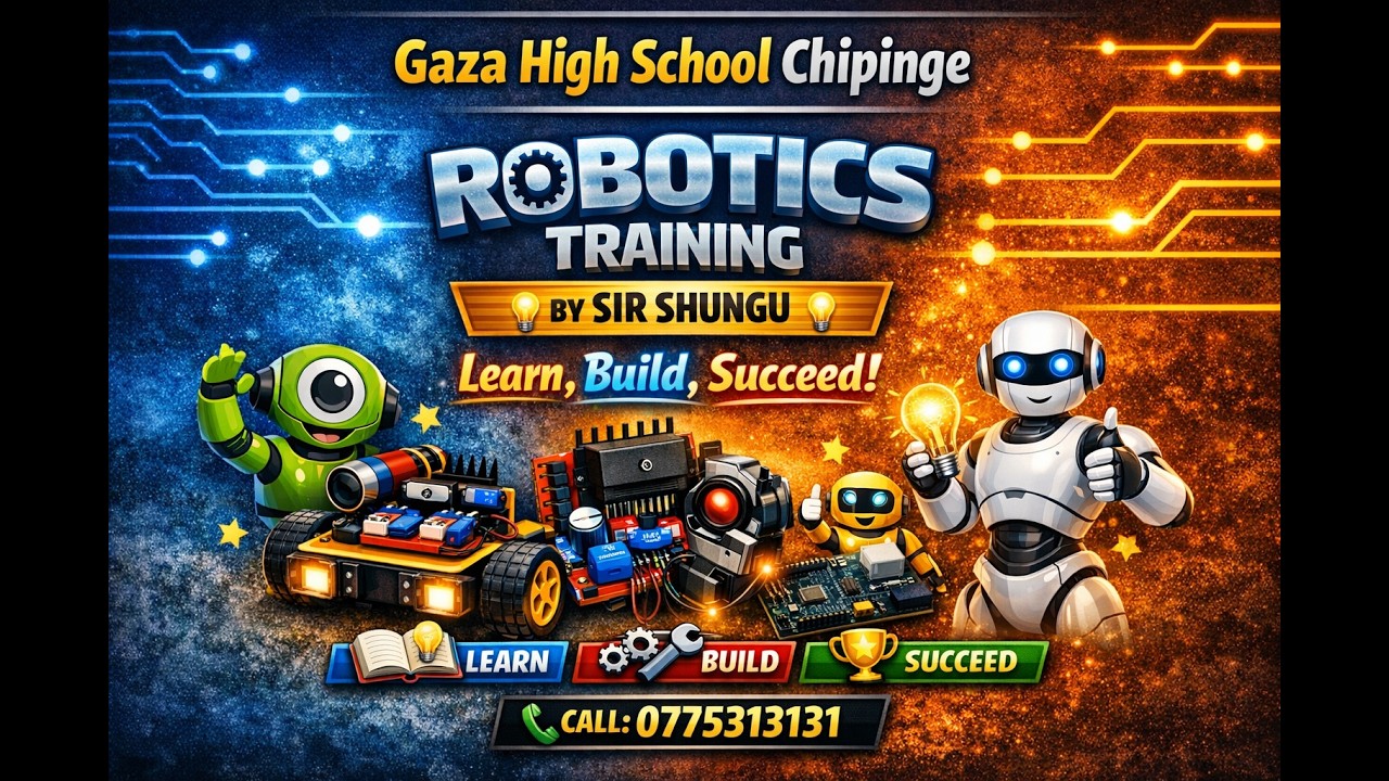 Chipinge Gaza High School Robotics training 