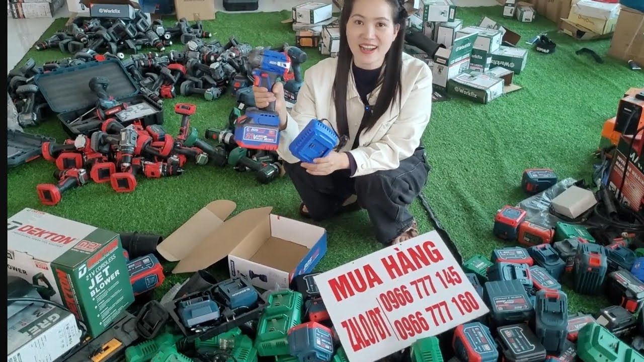BÓNG ĐÁ TRỰC TIẾP EM BÁN THANH LÝ MÁY PIN, KHOAN PIN MÀI PIN. KHOAN BÊ TÔNG.