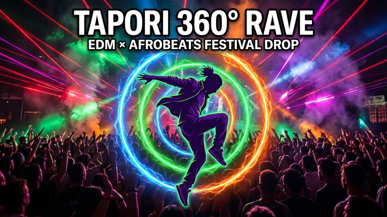 TAPORI 360° RAVE 🔥 EDM × AFROBEATS FESTIVAL DROP | Immersive DJ Experience