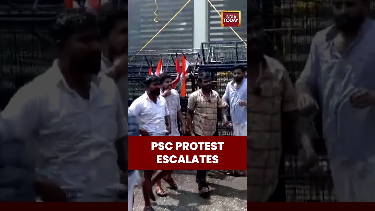 PSC Protest in Kerala as Youth Congress Targets Delayed Assistant Professor Appointments