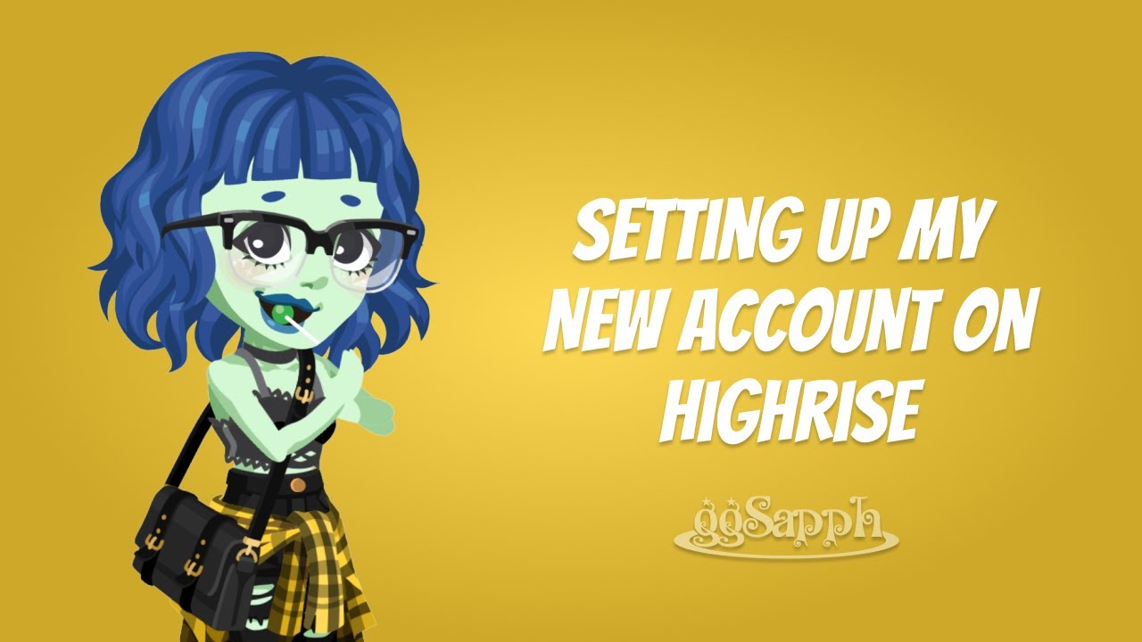 Going Meta with Sapph: Highrise Virtual Metaverse Account Setup