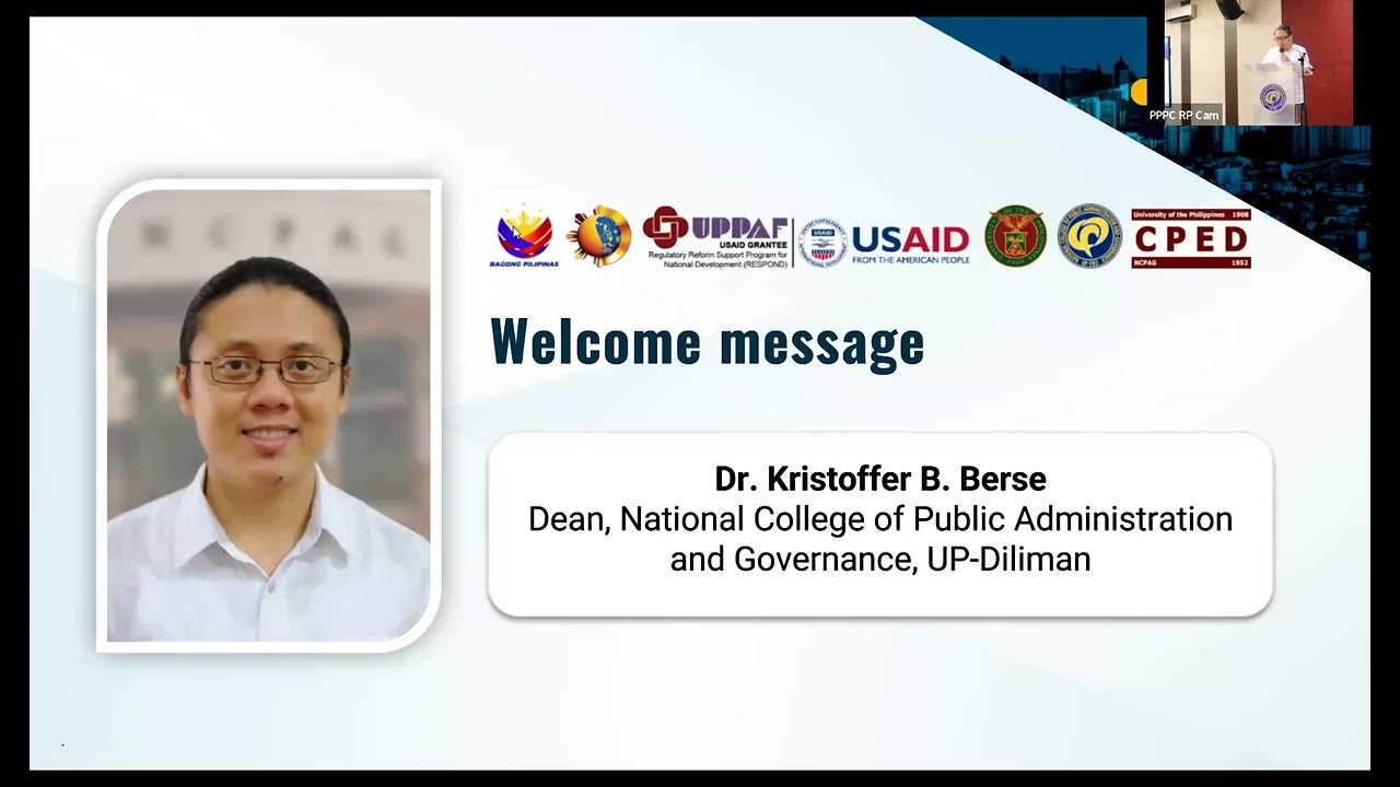 Introduction to the PPP Code and its IRR for NCR LGUs and LUCs (May 22-23, 2024) - Part 1
