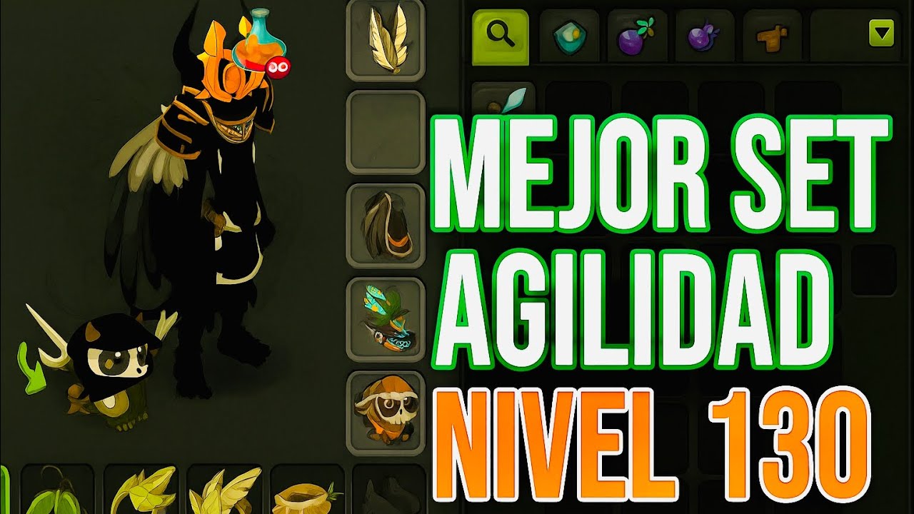 El Mejor Set de AGILIDAD Nivel 130! 💨 Revienta en Koliseo 🔥Dofus Touch