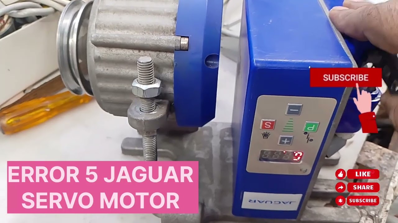 How to Fix Error 5 in Jaguar Servo Motor | Error 5 समाधान