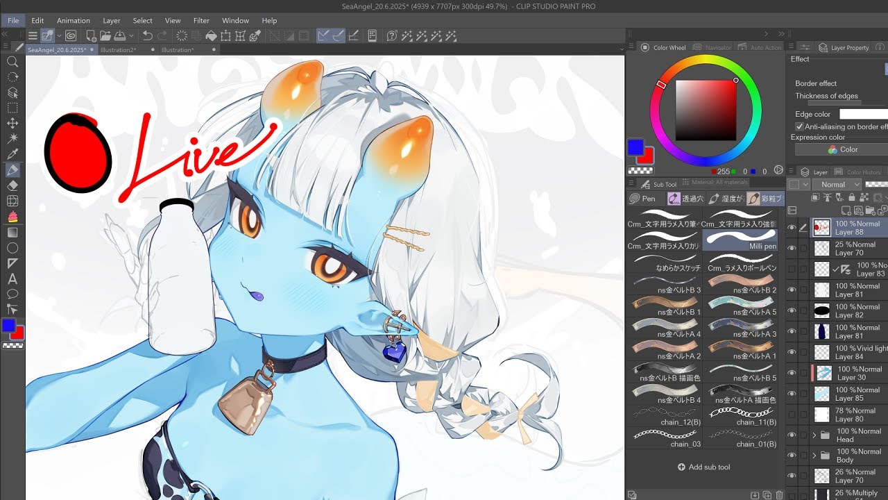 Sea Angel Illustration | Mic Off