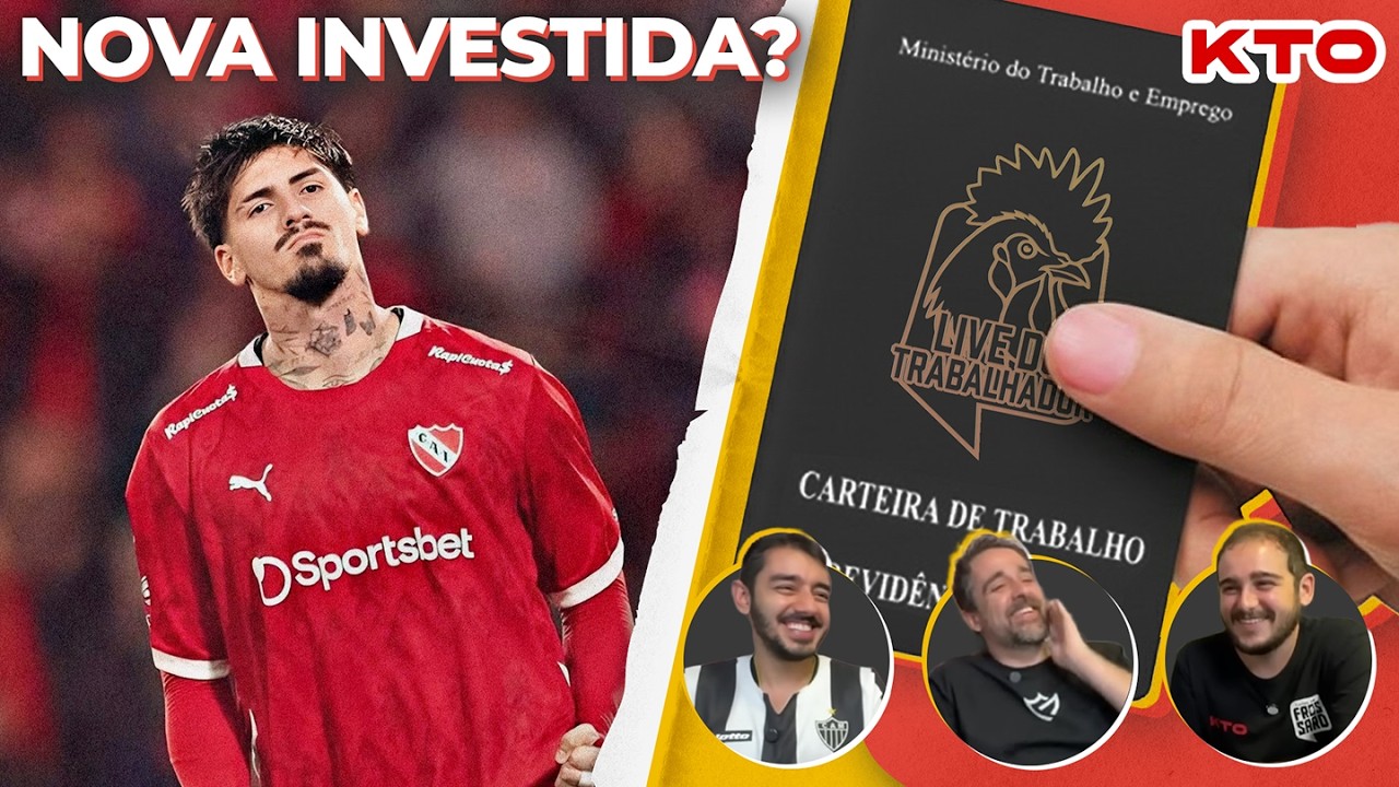 NOVA INVESTIDA POR LOMÓNACO? | EXPECTATIVAS SOBRE EDUARDO DOMÍNGUEZ | #LIVEDOTRABALHADOR