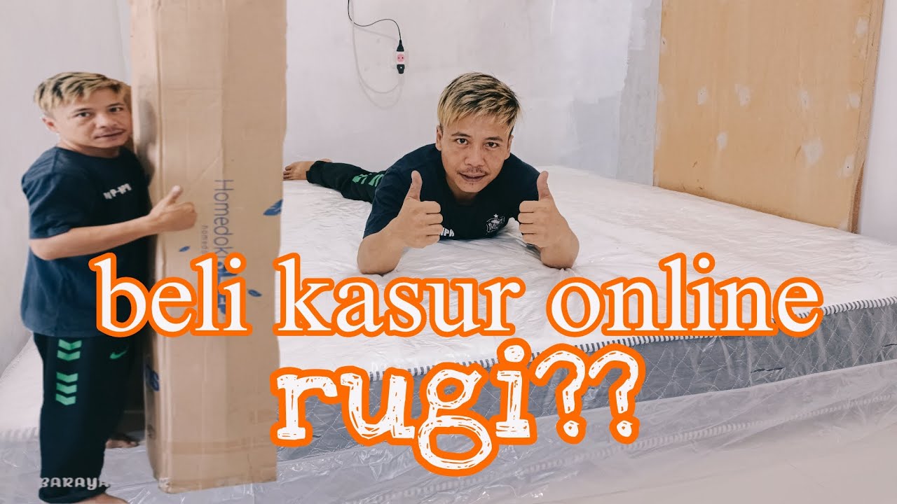 unboxing dan review HOMEDOKI sleep 180×200 | beli kasur online
