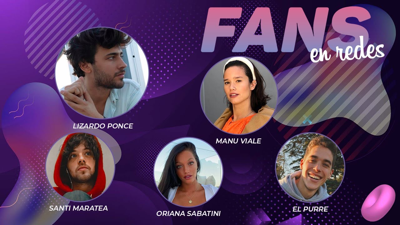 Oriana, Santi Maratea y El Purre en el estreno de Fans en Redes