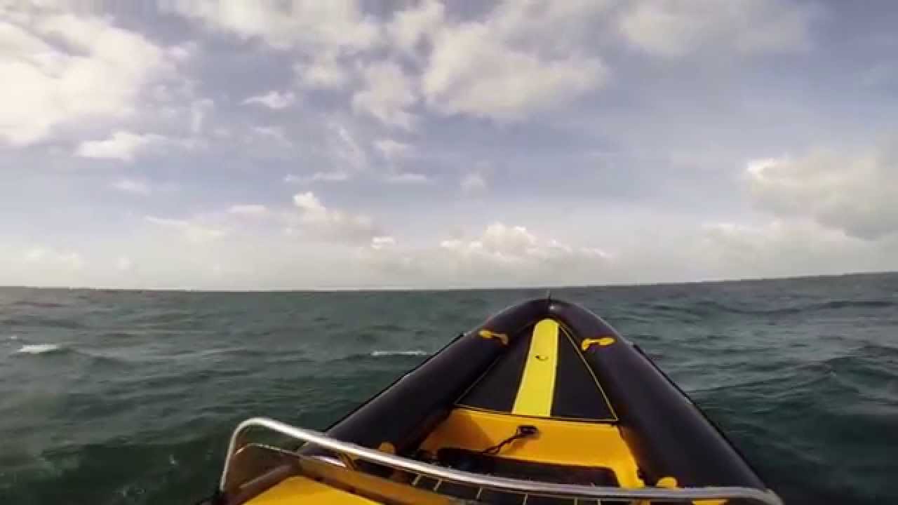 heavy sea fast Rib boat  direction Ramsgate GB