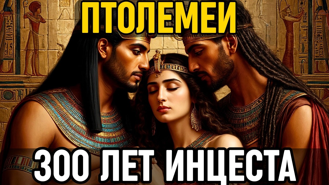 ПТОЛЕМЕИ: Как они ПРАВИЛИ Египтом 300 лет, но спали ТОЛЬКО с сёстрами и сошли с УМА!