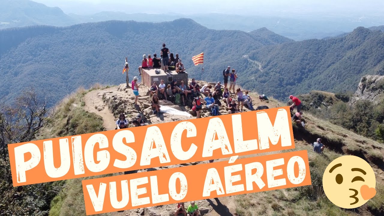 CIMA DEL PUIGSACALM . El balcón de la Garrotxa