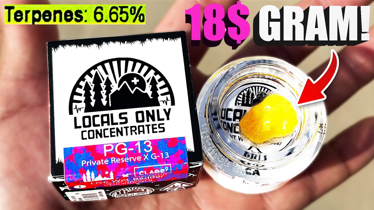 This PG-13 went CRAZY for being LIVE WET BADDER... | Locals Only Concentrates | Cheap Dabs #15