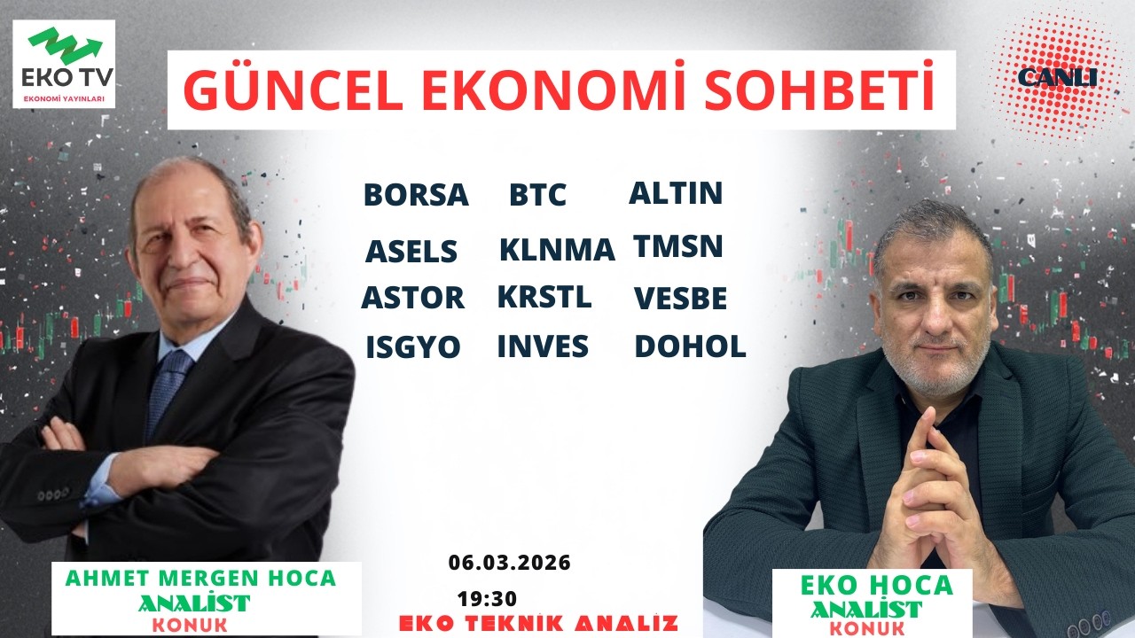 AHMET MERGEN HOCA İLE BORSA BTC ALTIN ETH G&Uuml;M&Uuml;Ş