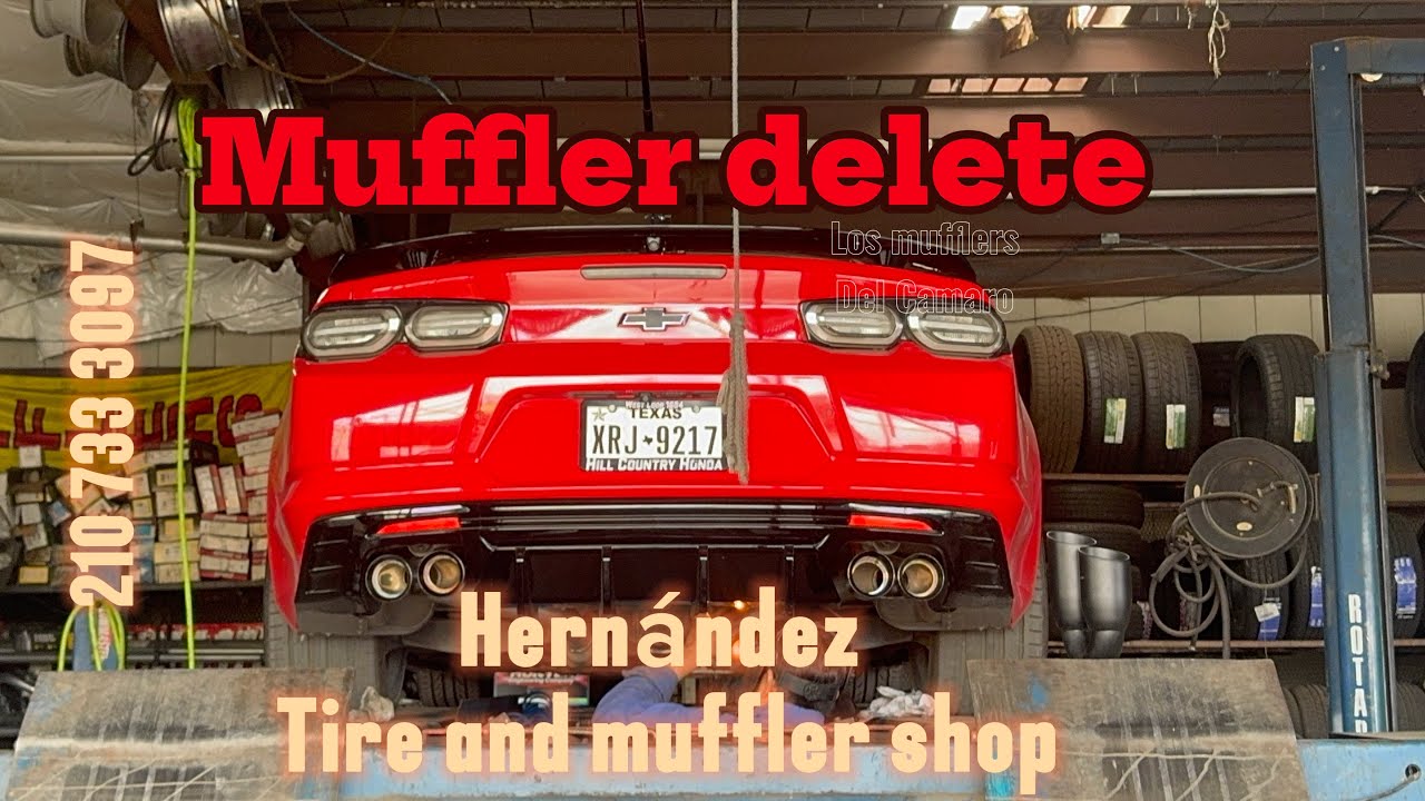 2019 Camaro 2ss muffler delete