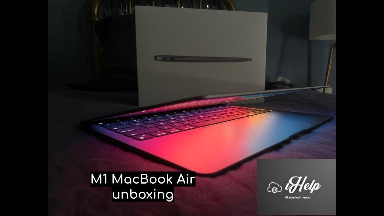 M1 MacBook Air unboxing 👀 | iHelp