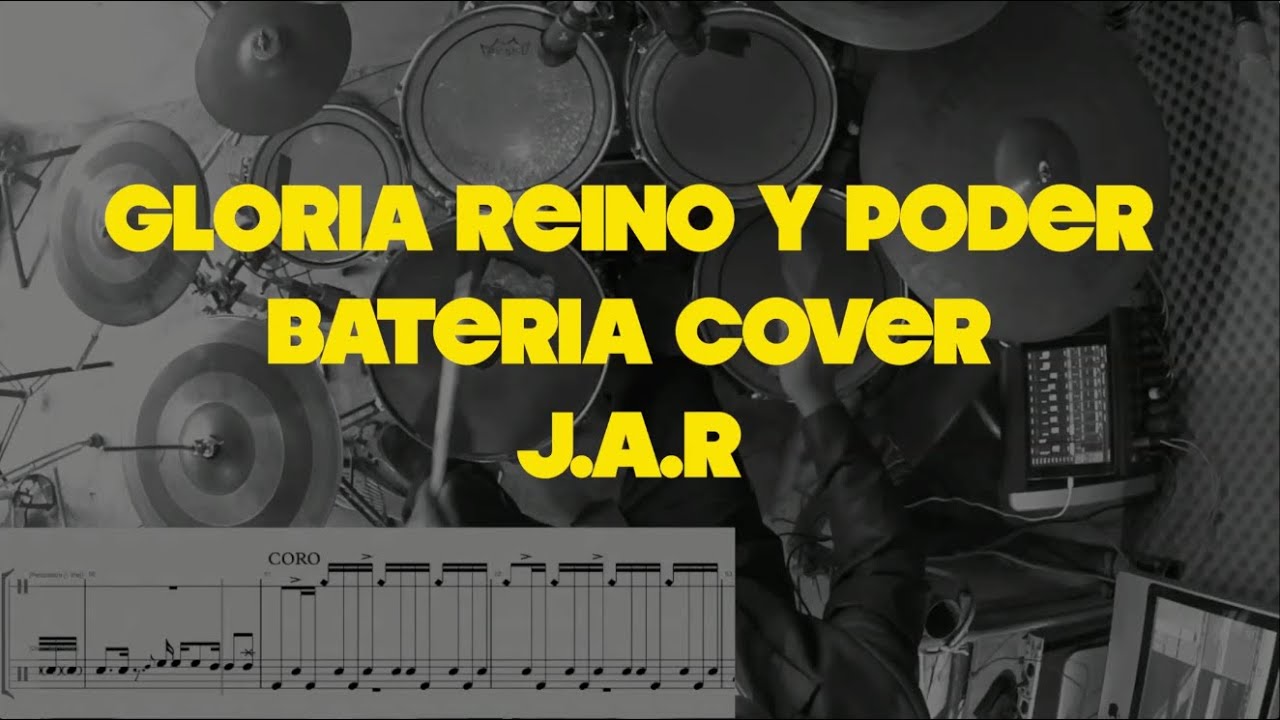 GLORIA REINO Y PODER   BATERIA COVER