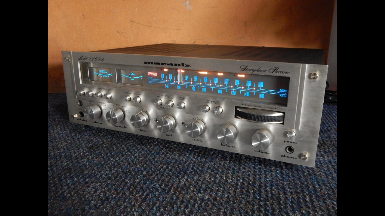 Marantz 2265b VS Marantz 2285b -RECEIVER CLÁSSICO JAPONÊS DOS ANOS 70 .comparando .