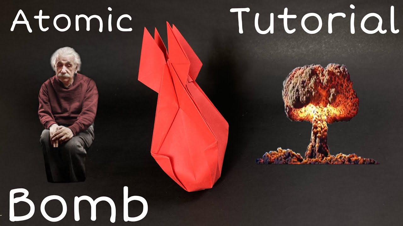 How To Make a Origami ATOMIC BOMB💥