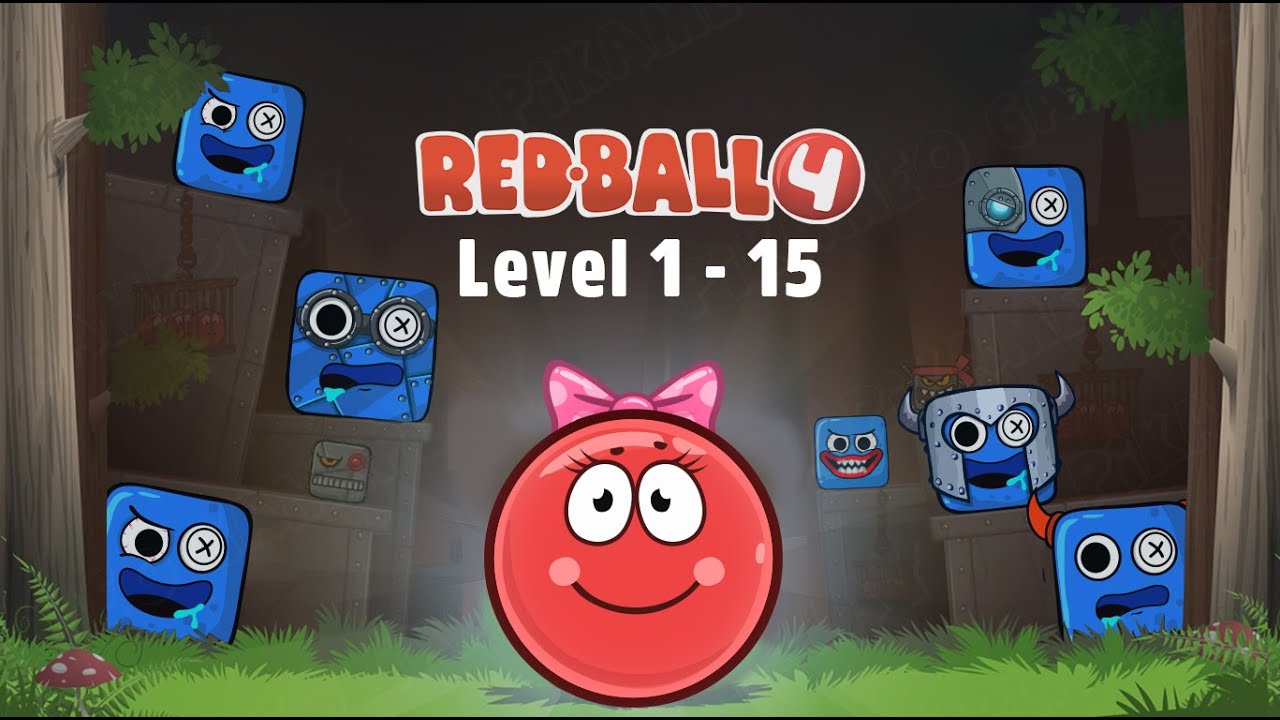 Red Ball 4 | Red Ball Girl Vs Rainbow Friends Boss In Stage 1