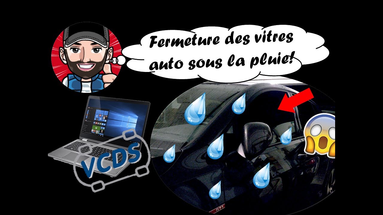 Activer la Fermeture Automatique des Vitres en cas de Pluie sur Golf 7 GTI