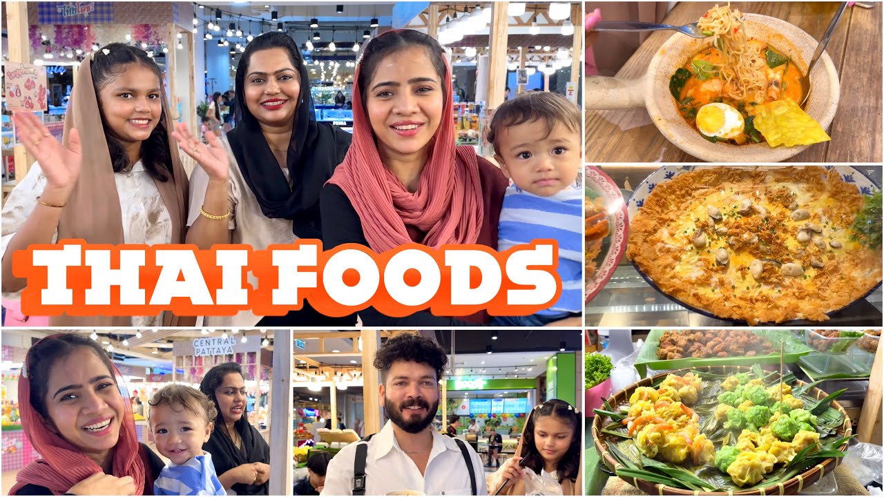 Eating Variety Of Thai Foods 😋 | Mashura | Basheer Bashi | Suhana