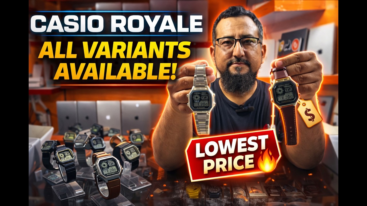 100% Original Casio AE-1200 “Casio Royale” All Variants Available | Lowest Price in Market!