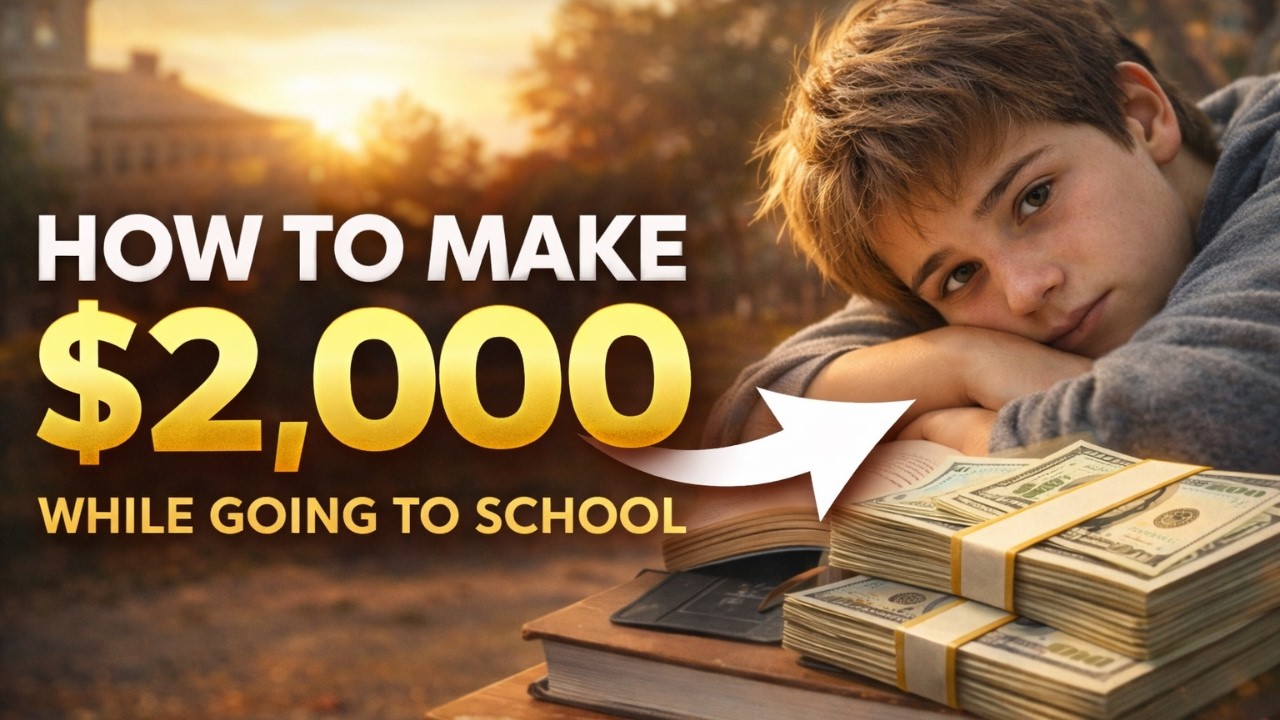 HOW TO MAKE $2000 WHILE STILL GOING TO SCHOOL
