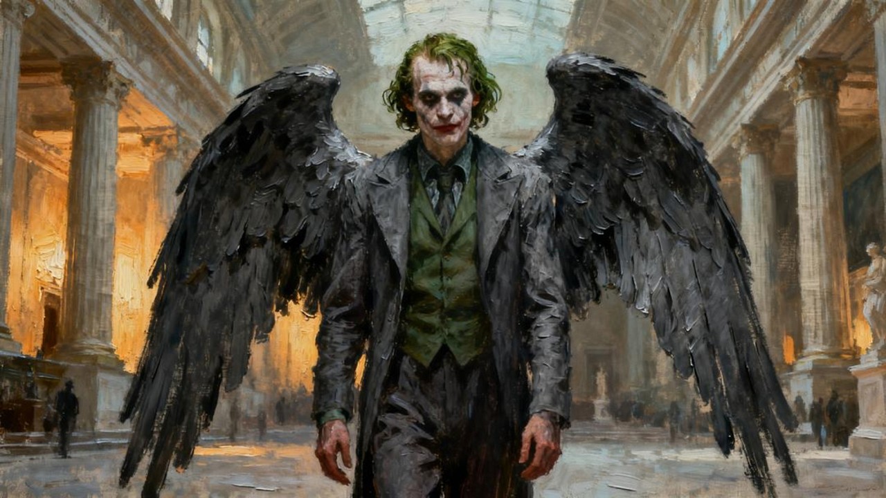 You looked like an ANGEL — until they realized the LIGHT was a WARNING SIGNAL ⚡️💀 Joker Noira