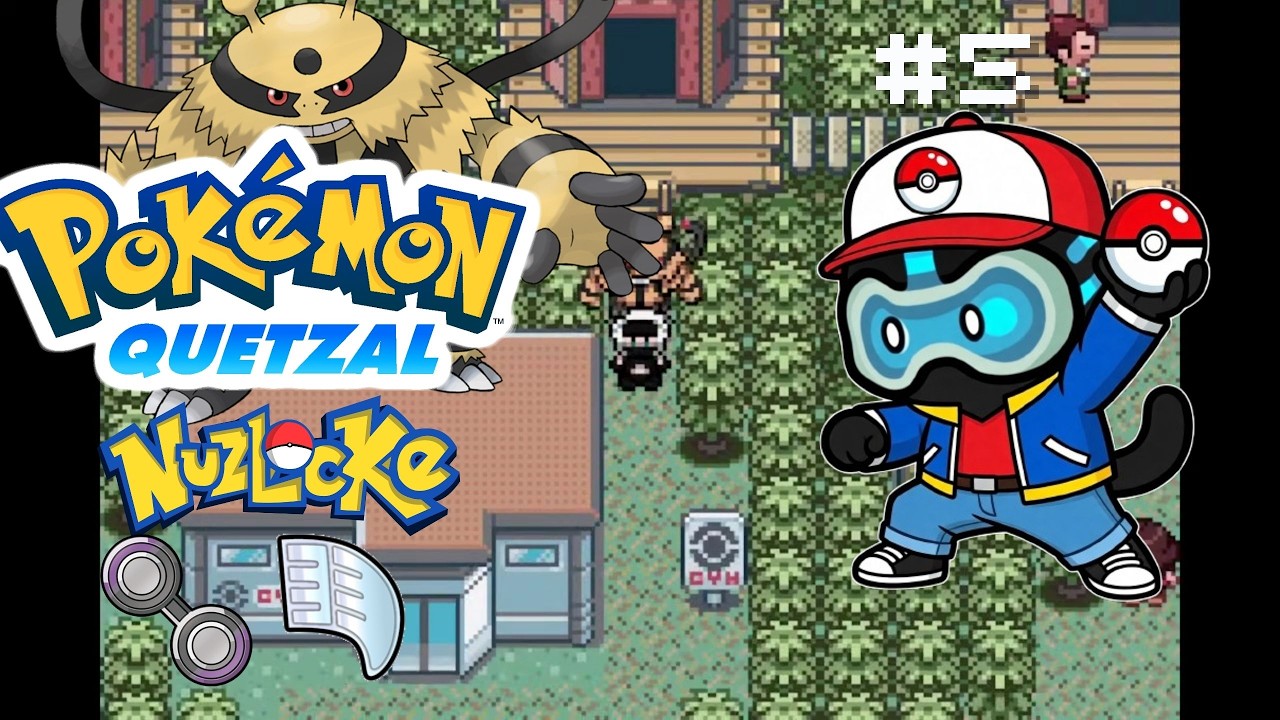 POKEMON QUETZAL NUZLOCKE CAPITULO 5 CADA DIA ES MAS DIFICIL