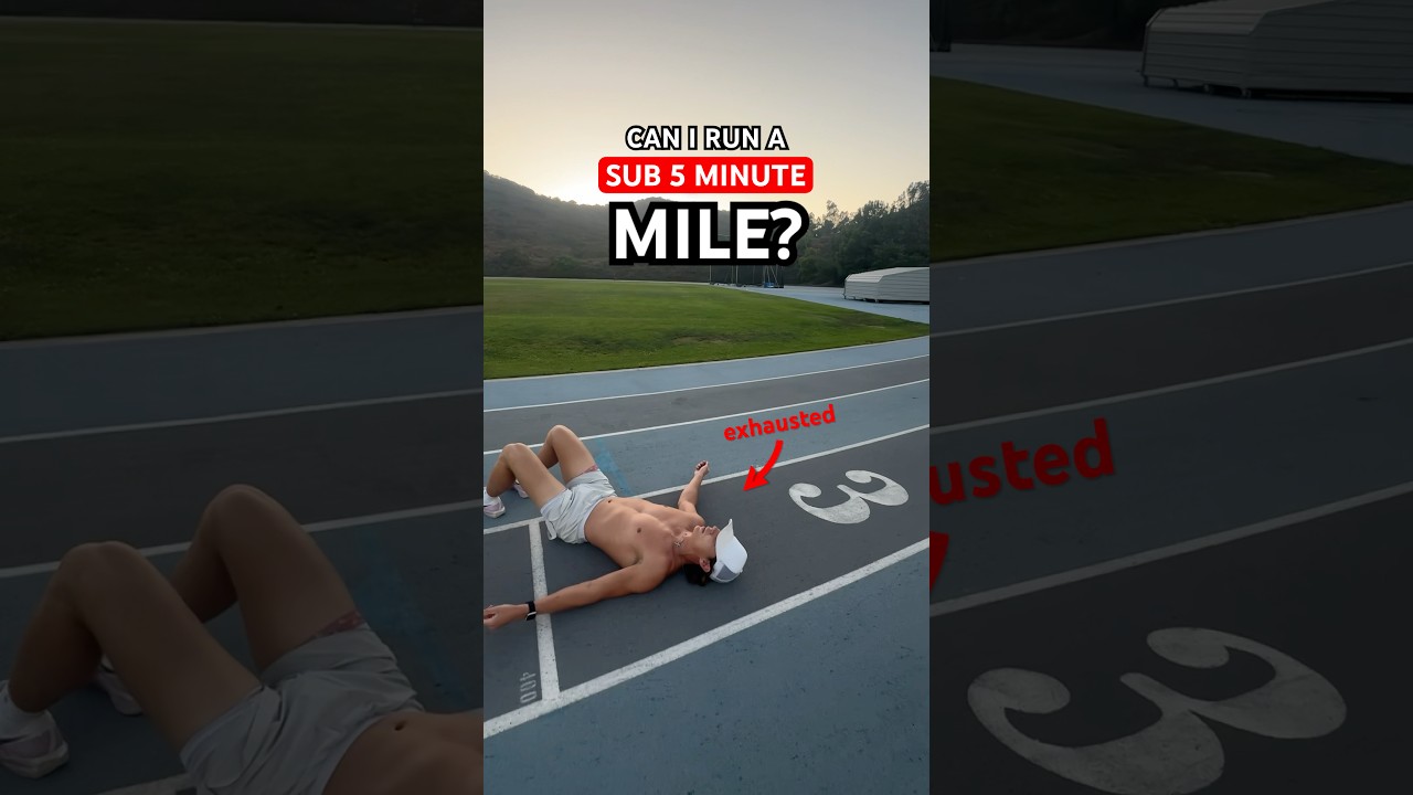 Can I Run a Mile in UNDER 5 Minutes? 👀🏃🏼&zwj;♂️