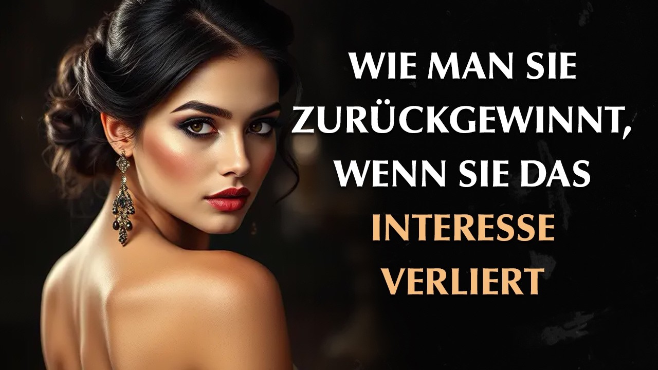 Sie hat das Interesse verloren? So ziehst du sie zurück und erzielst Ergebnisse! | Stoizismus