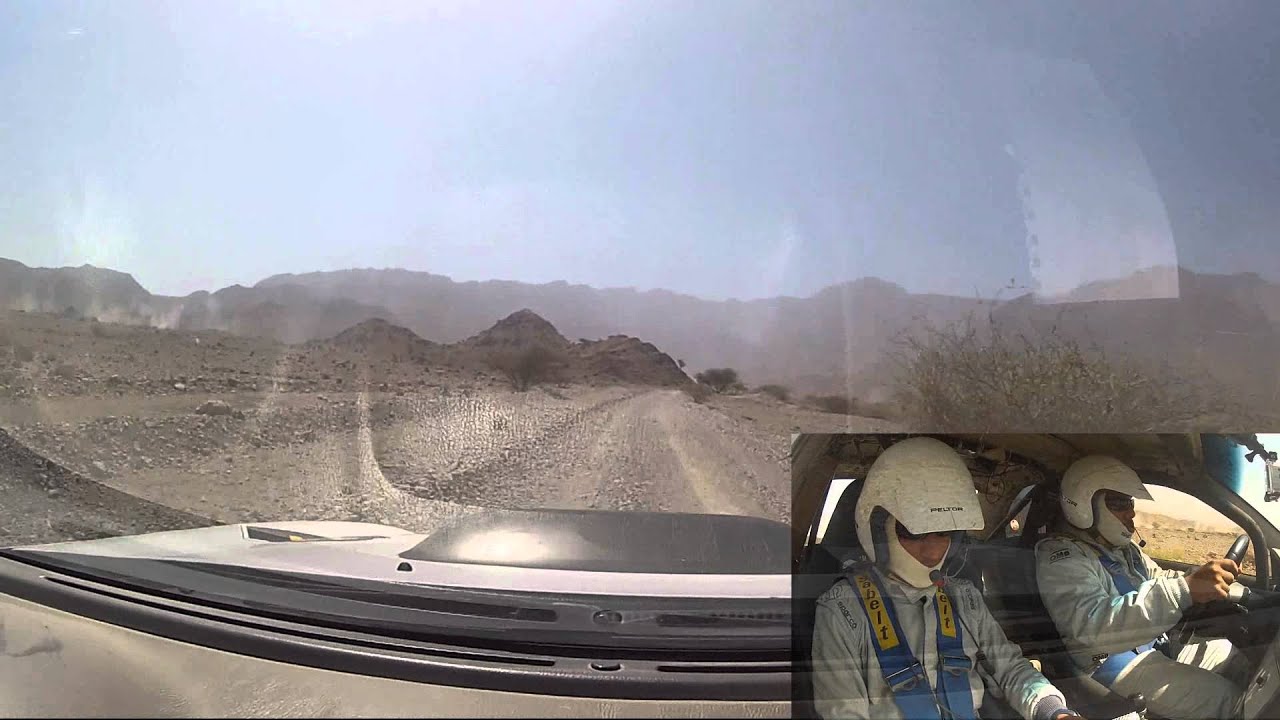 Omeiriracing onbord footage Rally Oman 2012 Round2 SS01 HD