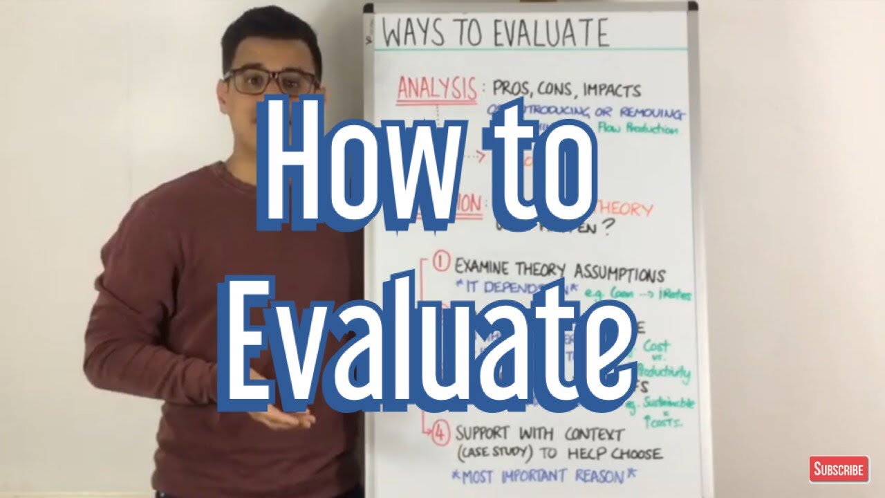 How to evaluate in Business?
