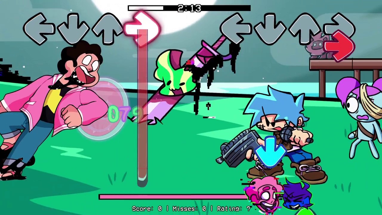 Glitched Gem (Instrumental) - FNF VS Come Learn With Pibby (Pibby Corruption V1.5) OST