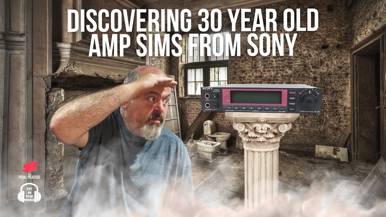 Amazing vintage Amp models from the SONY (HR-GP5) #guitar #sony #ampsim