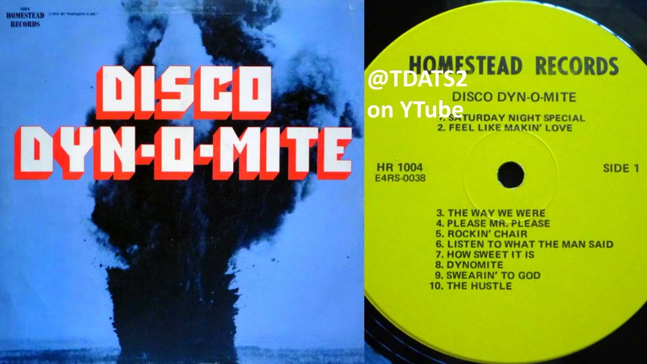Unknown Artists - Disco Dyn-O-Mite [1975 Homestead Records] US budget label