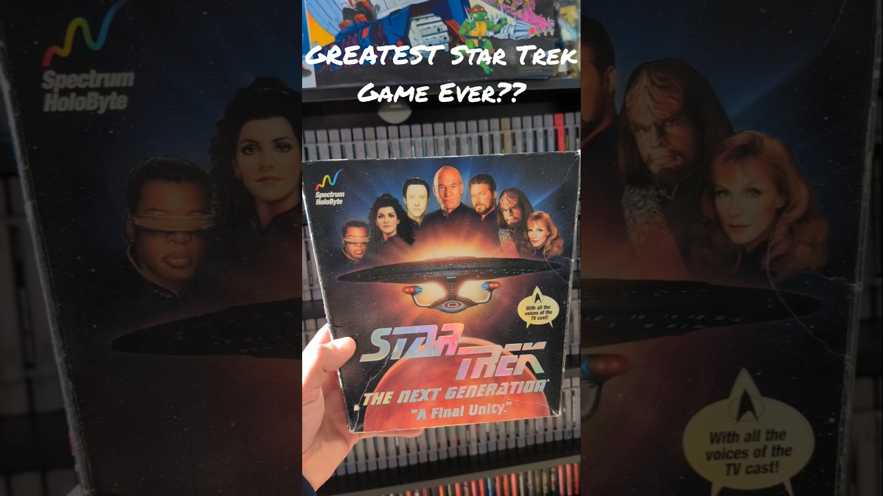 Is Star Trek TNG A Final Unity the GREATEST Star Trek Game? #retrogaming #gaming #gamingcommunity