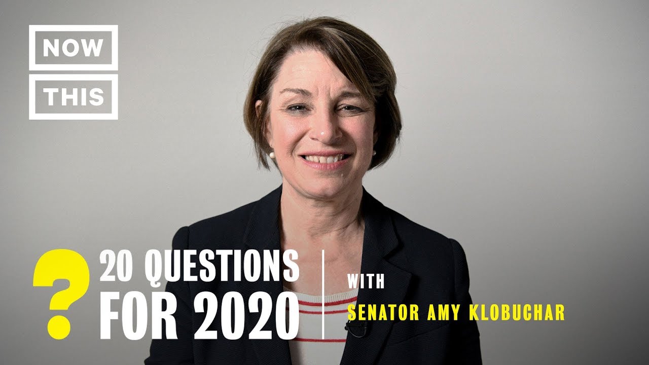 20 Questions for 2020: Amy Klobuchar | NowThis