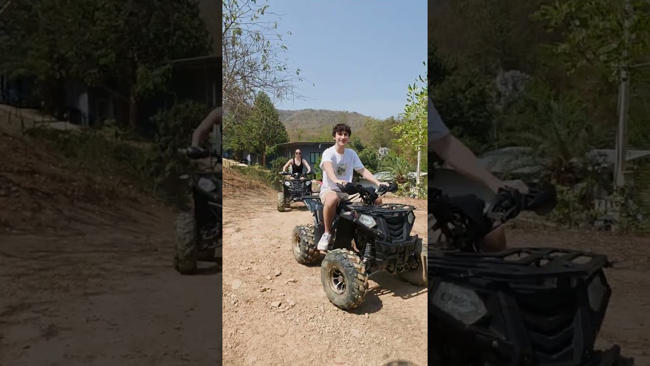ขี่ATVมันส์ๆลานกว้างๆ🏍⛰️🏞 ได้ที่ ชานชมดาวโฮมสเตย์ แก่งกระจาน เพรชบุรี
