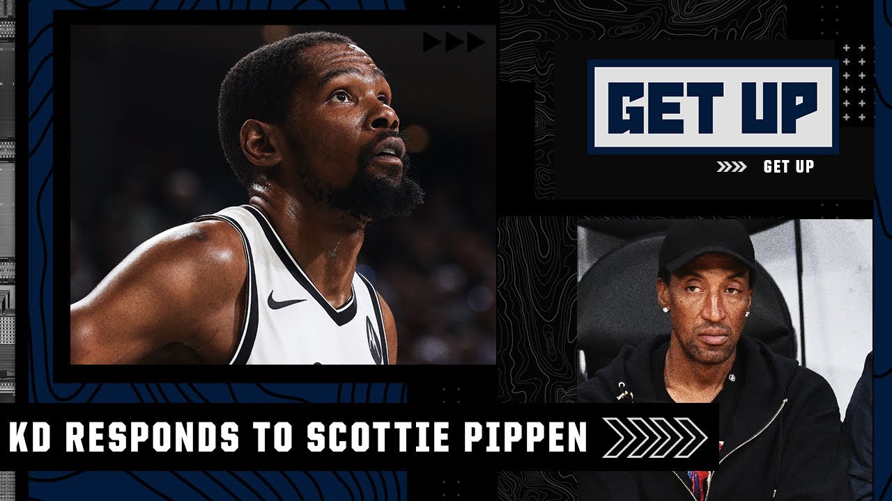 Reacting to Kevin Durant's Twitter beef with Scottie Pippen | Get Up
