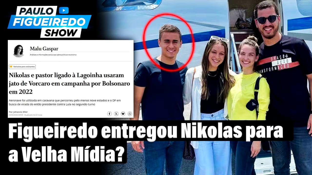 Paulo Figueiredo Vazou Nikolas Para a Mídia? Ele Respondeu...