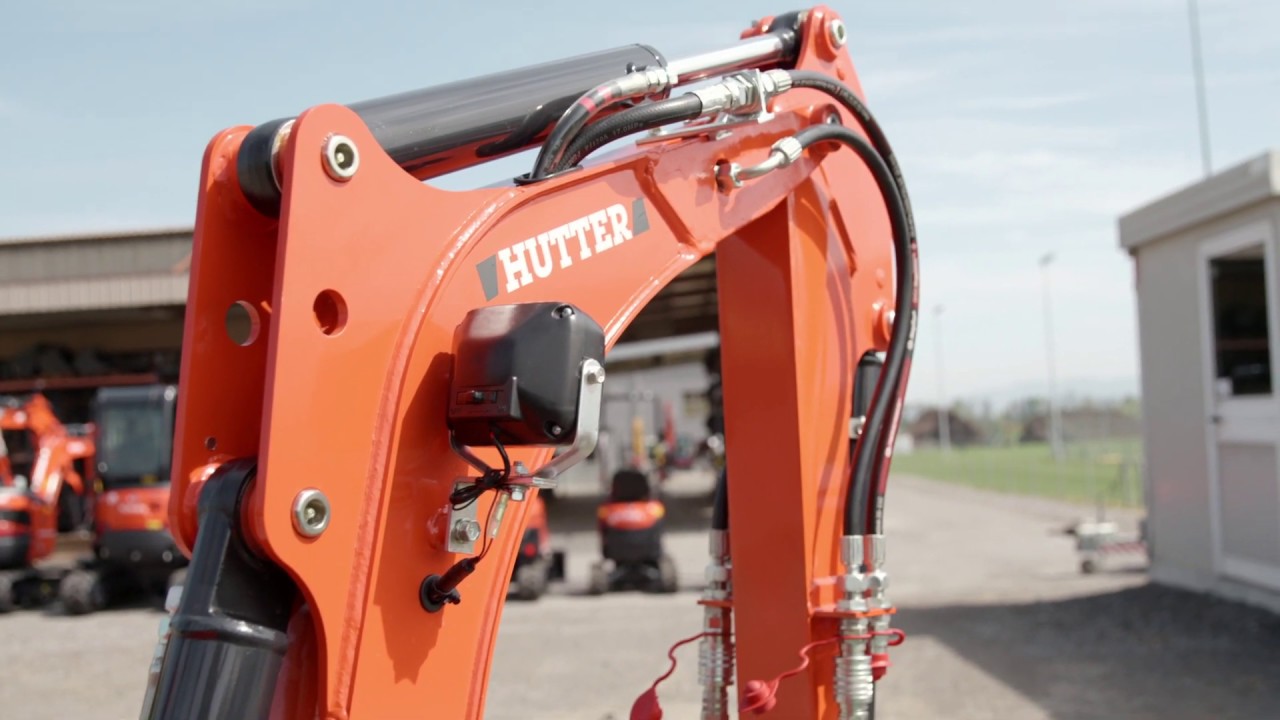 Wir stellen vor: Kompaktbagger HUTTER Kubota K008