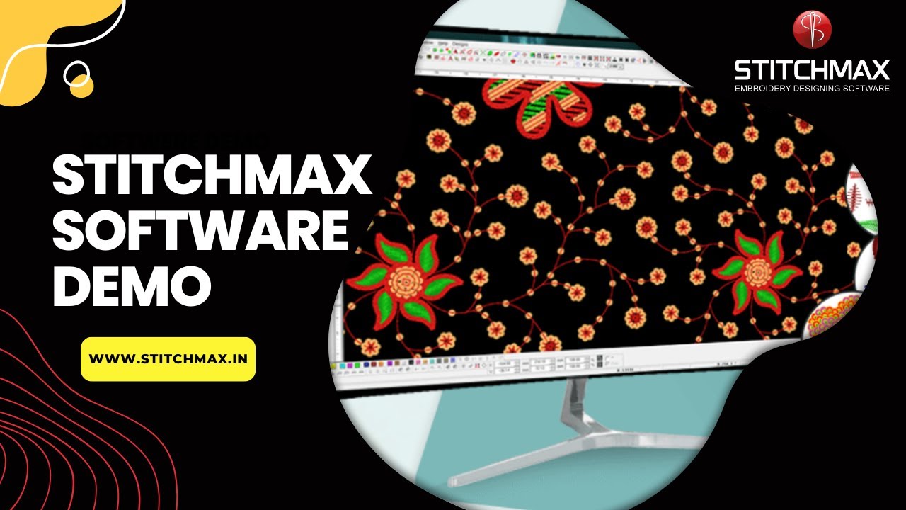 Программное обеспечение Stitchmax: демонстрация продвинутой компьютерной вышивки || Stitchmax Ind...