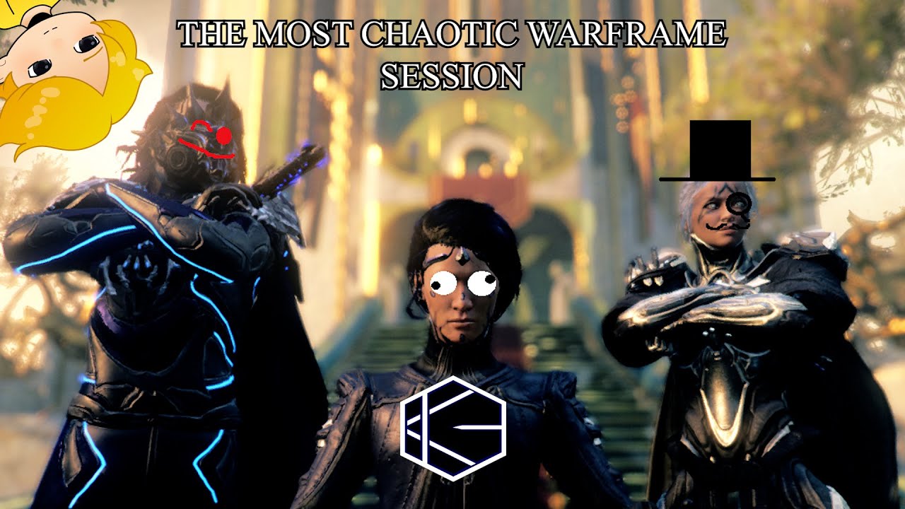 THE MOST CHAOTIC WARFRAME SESSION - Twitch Stream Highlights [Warframe]