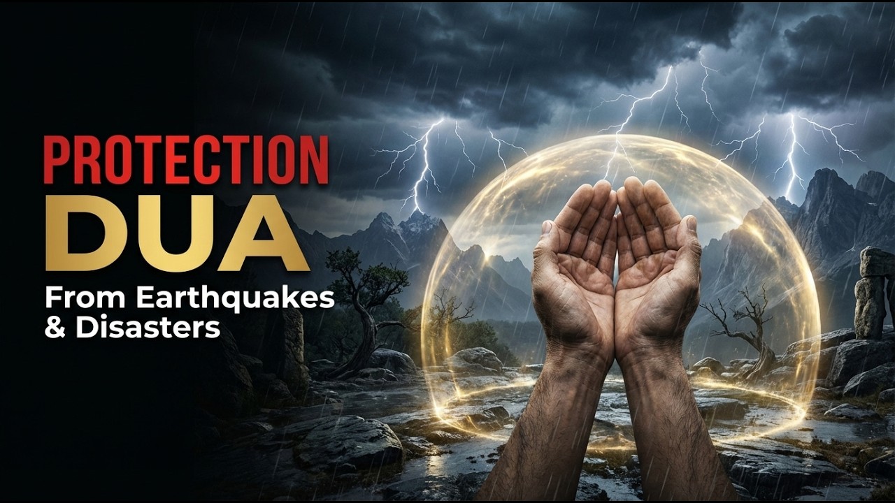 Dua For Protection From Earthquake, Flood & Disasters 🌪️ | Saad Al Qureshi