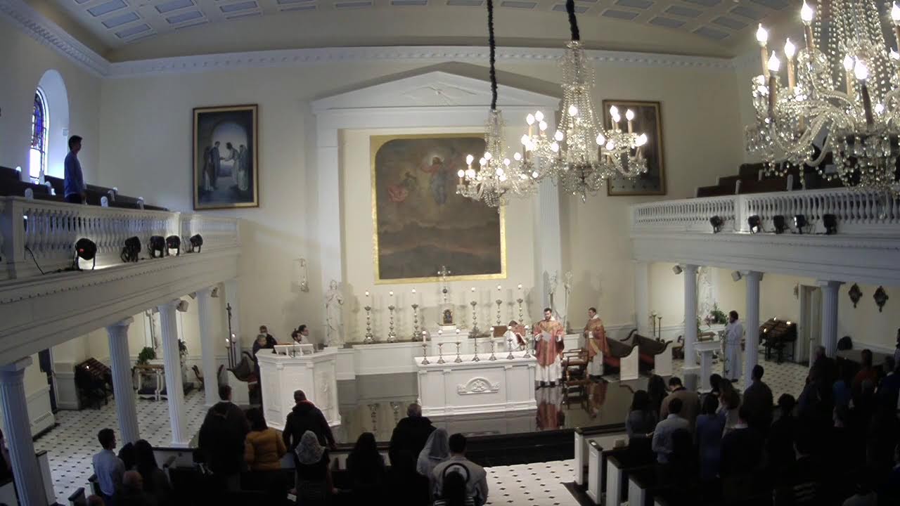 Sunday Mass at St. Joseph's